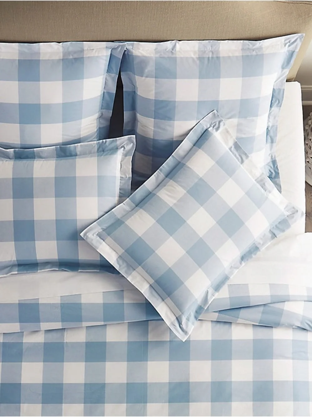 NWT Ballard Designs Gwyneth Buffalo Check Duvet Cover-Full/Queen